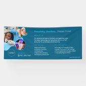 Tandheelkundige diensten aangepaste banner (Horizontaal)