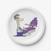 Tandheelkundige en tandheelkundige chirurgie papieren bordje (Voorkant)