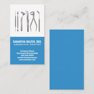 Tandheelkundige hulpmiddelen pictogram   Geassocie Visitekaartje
