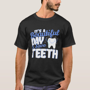 Tandheelkundige hygiëne Tanden Hygienist Tanden T-shirt