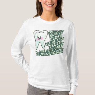 tandheelkundige hygiënist t-shirt