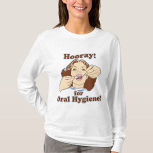 tandheelkundige hygiënist t-shirt