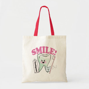 tandheelkundige hygiënist tote bag