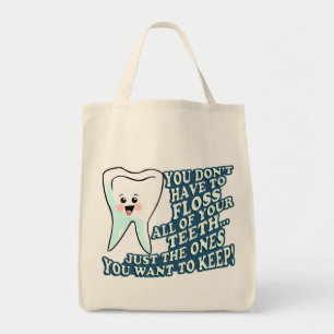 tandheelkundige hygiënist tote bag