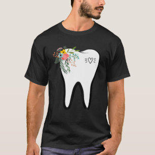 tandheelkundige mondhygiëne t-shirt