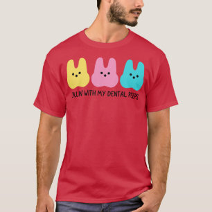 Tandheelkundige Peeps Grappige Tandheelkundige Per T-shirt