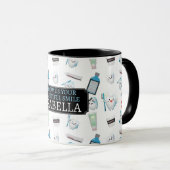 Tandheelkundige personeel geschenken - Personalise Mok (Voorkant rechts)