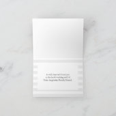 Tandheelkundige Professionele Custom Dank u Molar Bedankkaart (Binnen)