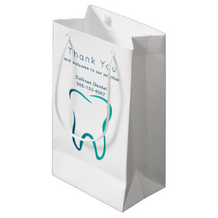 Tandheelkundige Tand Tandarts Medische Kliniek Zak Klein Cadeauzakje