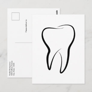 Tandheelkundige Tandheelkunde Kliniek Mondhygiëne Briefkaart