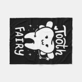 Tandheelkundige tandheelkundige tandheelkundige ta fleece deken (Voorkant (Horizontaal))