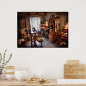 Tandheelkundige werkruimte poster (Keuken)