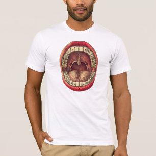  tandhemd Anatomie Mouth T-shirt