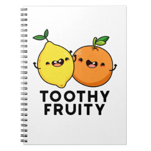 Tandige Fruitige Grappige Fruitgrap Notitieboek