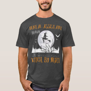 Tandkundige assistent per dag getuige van nachtvro t-shirt