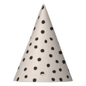 Tandoor Black Stippen Party Pet Feesthoedjes (Links)