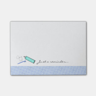 Tandpasta en Tandenborstel Tandheelkundige Herinne Post-it® Notes