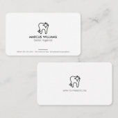 Tandreiniging Visitekaartje (Voorkant / Achterkant)