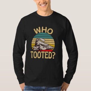 Tandrijvend treinwagon t-shirt