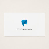 Tandstoel | Tooth Logo Visitekaartje (Achterkant)