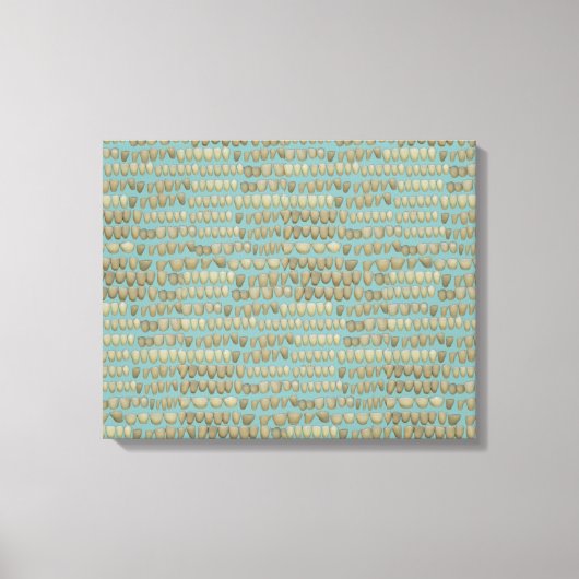 Tandtanden Tandtanden Tandheelkundige tandheelkund Canvas Afdruk (Voorkant)