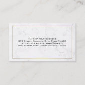 Tandverzorger Logo | Tand Visitekaartje (Achterkant)