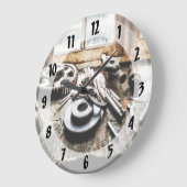 Tandwielovers en wissels in machines grote klok (Hoek)