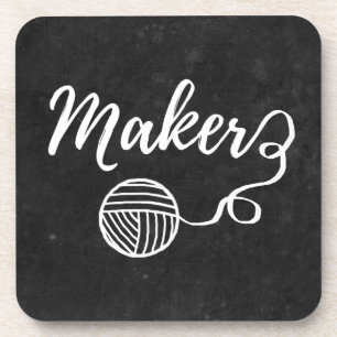 Tandwieltjes en tekenfilmkunst drankjes onderzetter