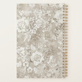 Tane en Crème Bloem Planner (Achterkant)