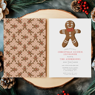Tane Sinterklaas Koekjes Uitwisseling Kerstmis Kaart