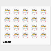 Tang Ping Ronde Sticker (Vel)