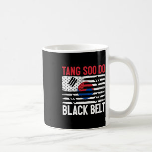 Tang Soo Do Black Belt Karate Fighter Koreaanse Ma Koffiemok
