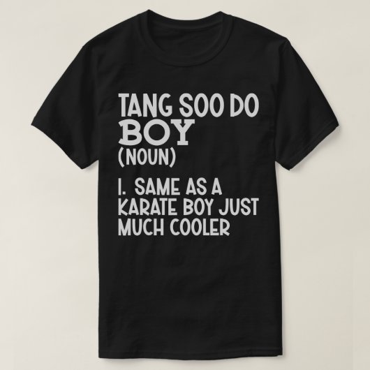 Tang Soo Do Boy T-shirt (Design voorkant)