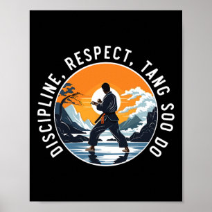 Tang Soo Do Koreaanse Karate Martial Arts Martial  Poster