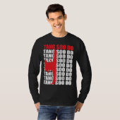 Tang Soo Do Long Slapeve T Shirt (Voorkant volledig)