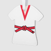 Tang Soo Do Red Belt 1er niveau Personnalisé (devant)