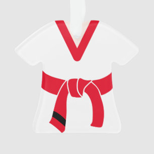 Tang Soo Do Red Belt 2e GUP gepersonaliseerd Ornament