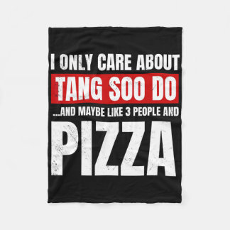 Tang Soo Do Sparring Martial Artist Karate Master Fleece Deken