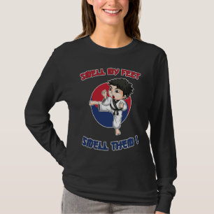 Tang Soo Do voor Jongens Ruik Mijn Voeten voor K T-shirt