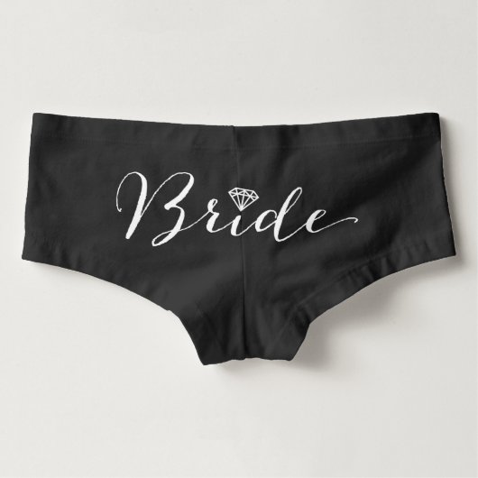Tanga Bride Diamond Partie de mariée Chic Mariage sous-v (Dos)
