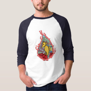Tanga de Seahorse Mannen Light Shirt