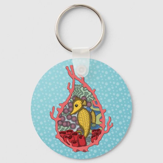 Tanga de Seahorse Sleutelhanger (Voorkant)