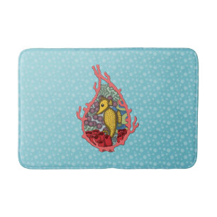 Tanga the Seahorse Bath Mat