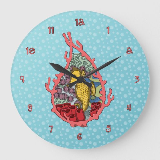 Tanga the Seahorse Horloge (Recto)