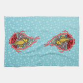 Tanga the Seahorse Serviette à main (Horizontal)