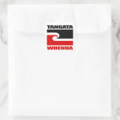 Tangata Whenua Vierkante Sticker (Tas)