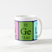 Tangela nom de table périodique tangela mug (Devant droit)