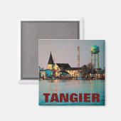 Tanger Island Magnet Magneet (Voorkant / Achterkant)