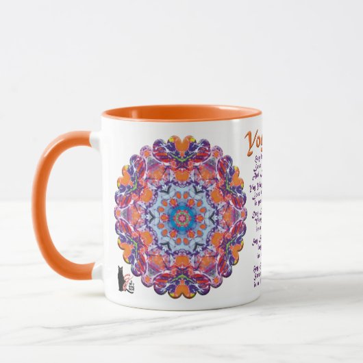 Tanger Yoga Chanson Mug (Gauche)