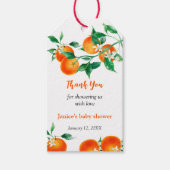 Tangerine Baby Little Cutie Gift Labels Cadeaulabel (Voorkant)